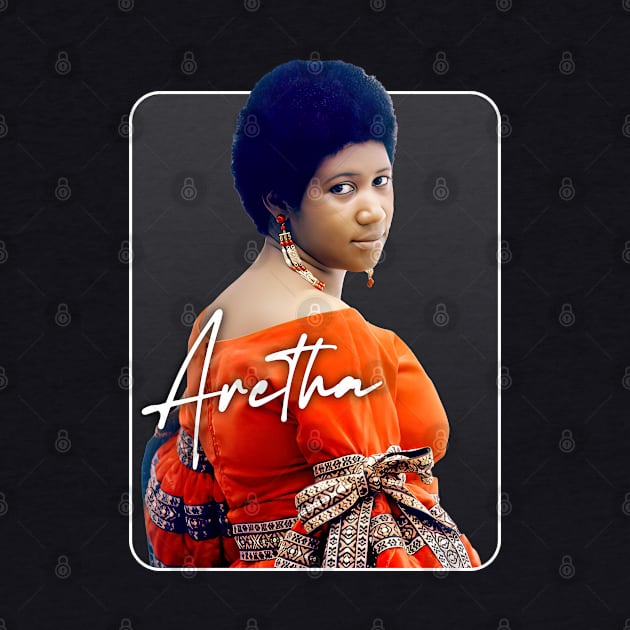Aretha Franklin / Retro Soul Fan Design by DankFutura